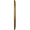 Ekena Millwork Cole Ceiling Medallion (Fits Canopies up to 9 1/8"), 25 3/8"OD x 3 3/8"ID x 1 3/8"P, Gold CM25COGLS - alternate 5